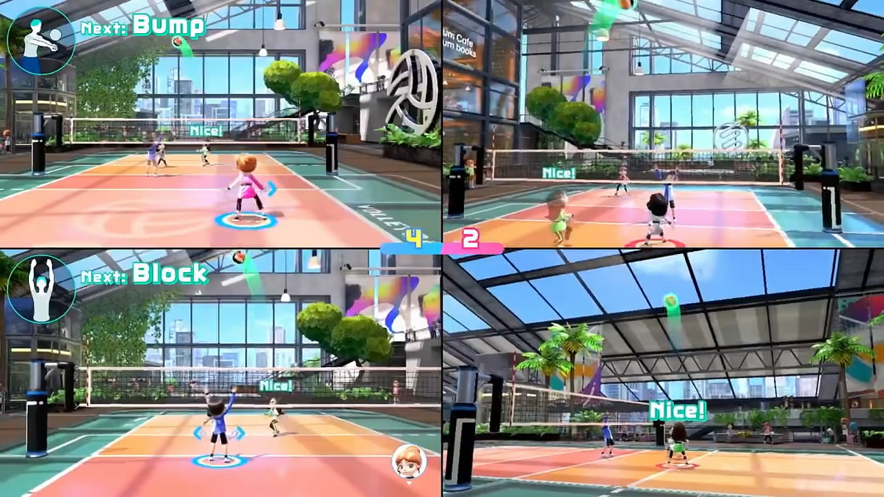 跟著女神做運動！Switch新宣傳片展示《NS Sports》