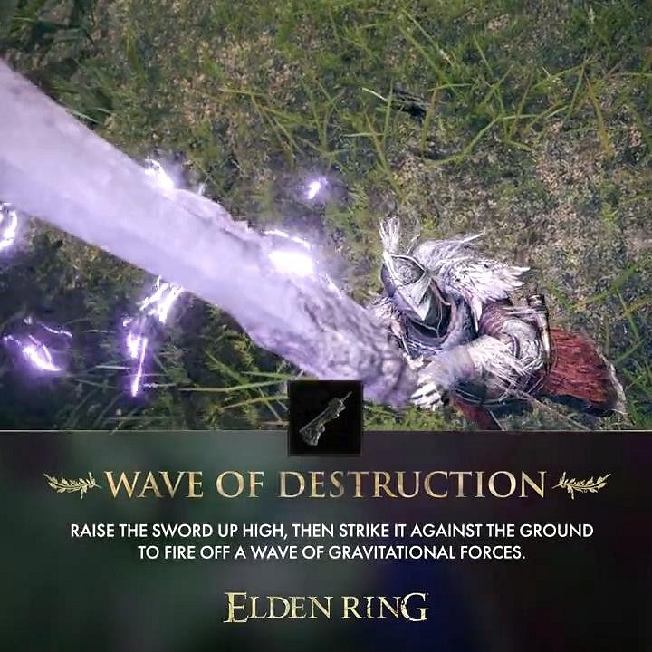 《艾爾登法環》武器戰技宣傳片 推薦使用屍山血海