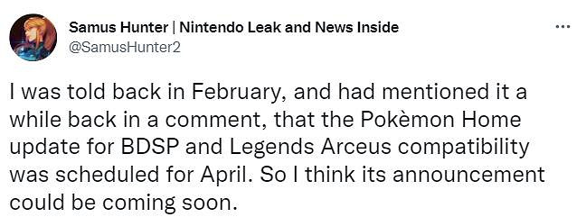 傳聞:《寶可夢Home》即將快支援《晶燦鑽石/明亮珍珠》和《阿爾宙斯》 傳聞:《寶可夢Home》即將快支援《晶燦鑽石/明亮珍珠》和《阿爾宙斯》