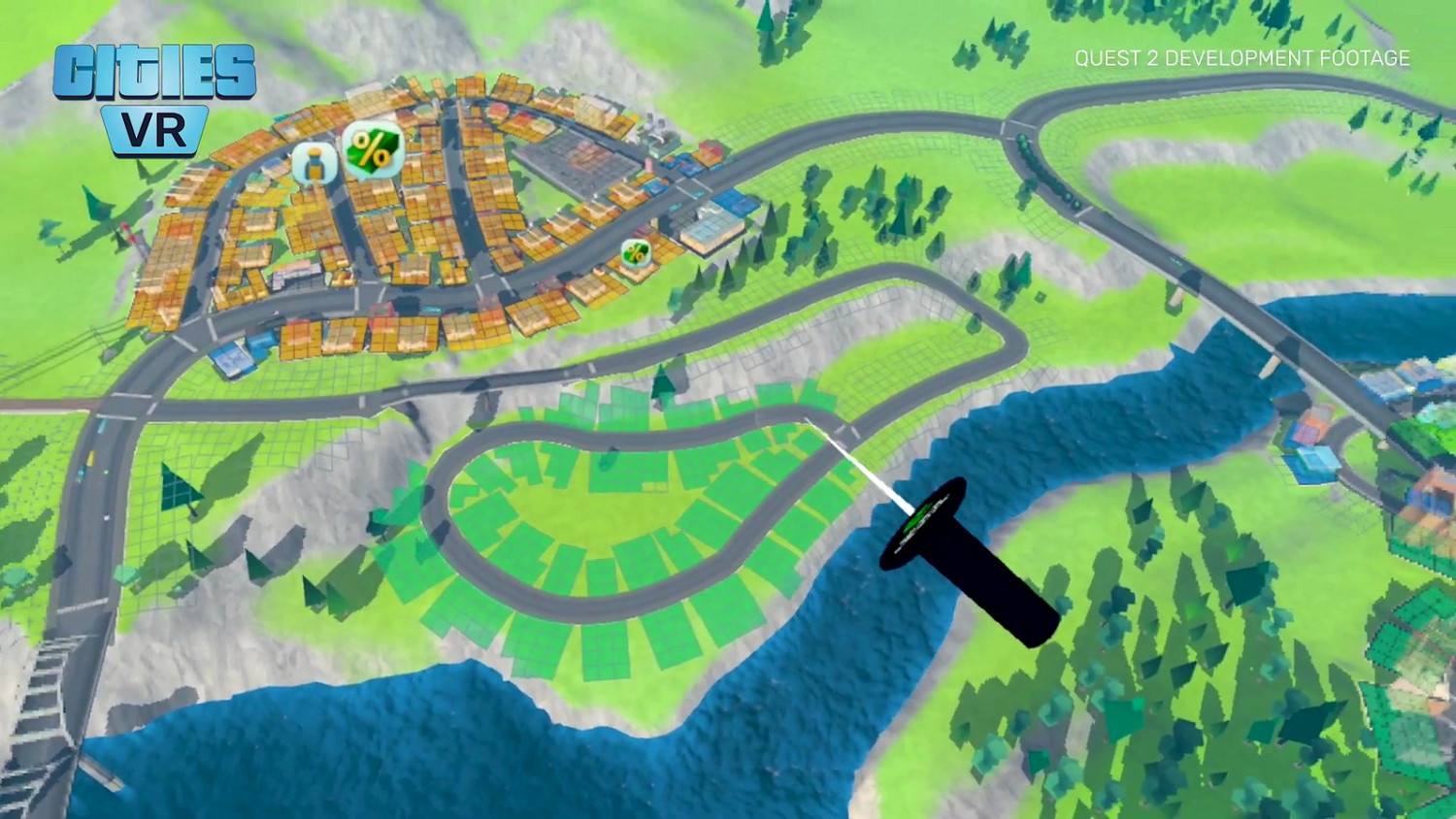 以第一視角進入城建遊戲《城市：VR》發布宣傳影片