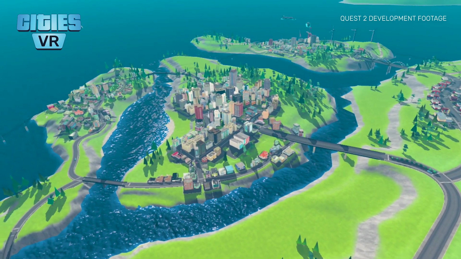 以第一視角進入城建遊戲《城市：VR》發布宣傳影片