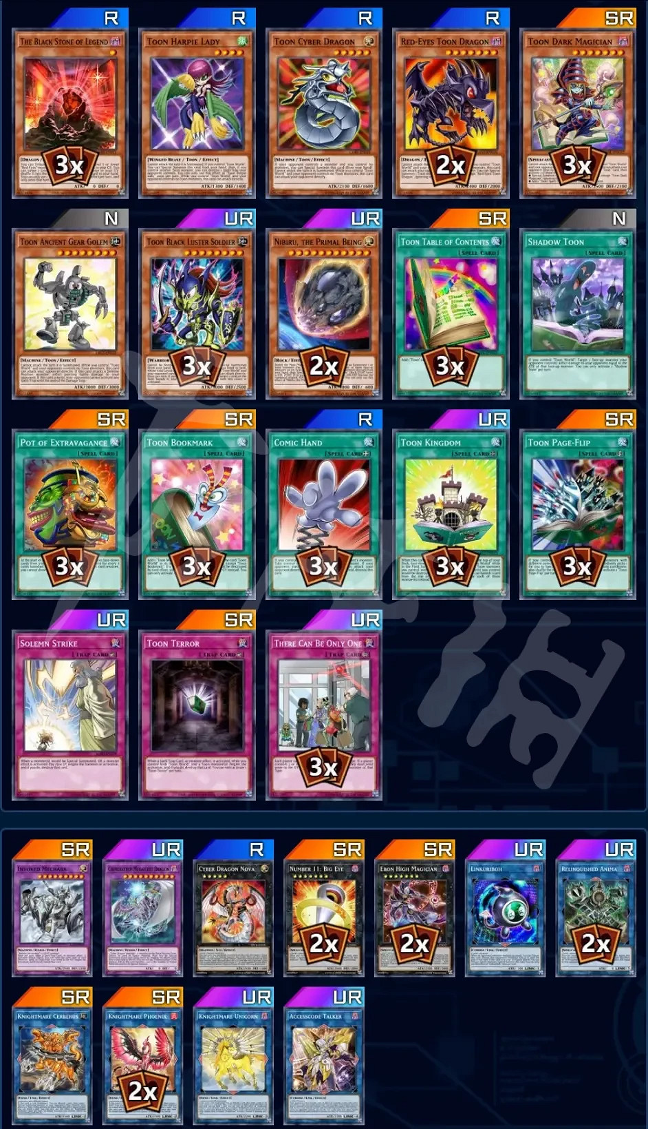 《遊戲王Master Duel》卡通卡組如何構築？卡通卡組構築分享