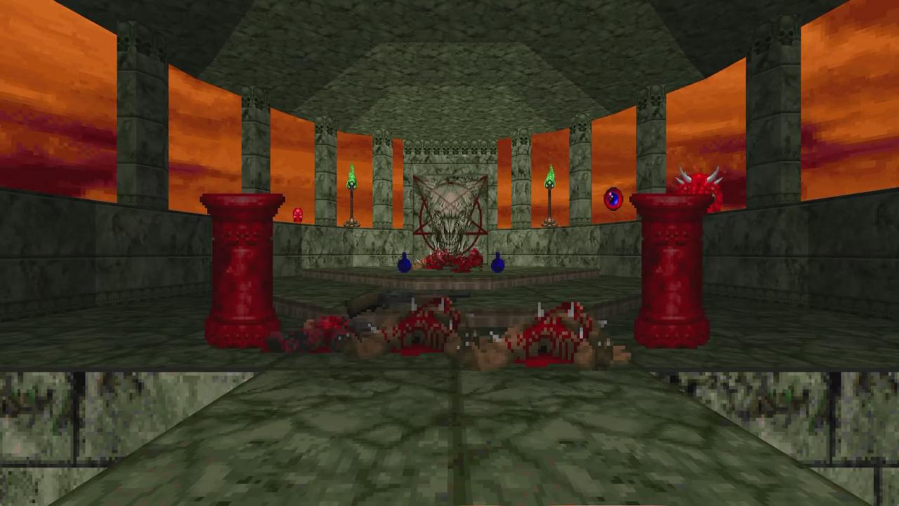 老樹開新花!給1993年的初代《毀滅戰士》添加光追 老樹開新花!給1993年的初代《毀滅戰士》添加光追