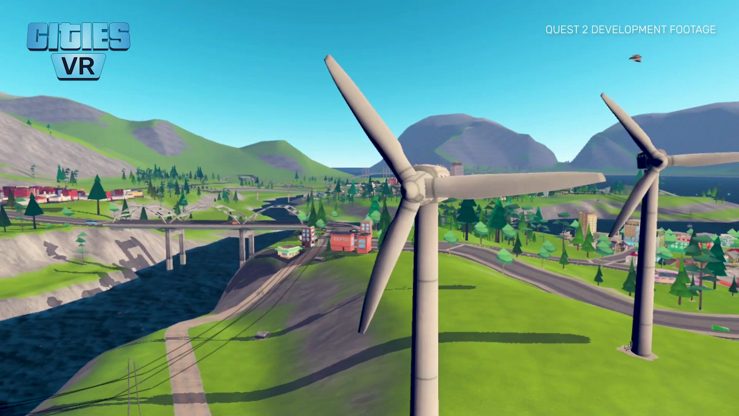 以第一視角進入城建遊戲《城市：VR》發布宣傳影片