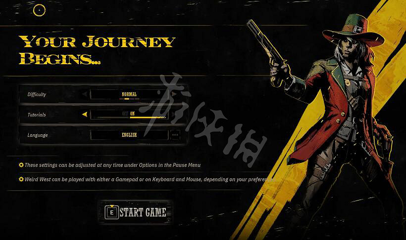 《詭野西部》中文怎麽調 設定中文方法