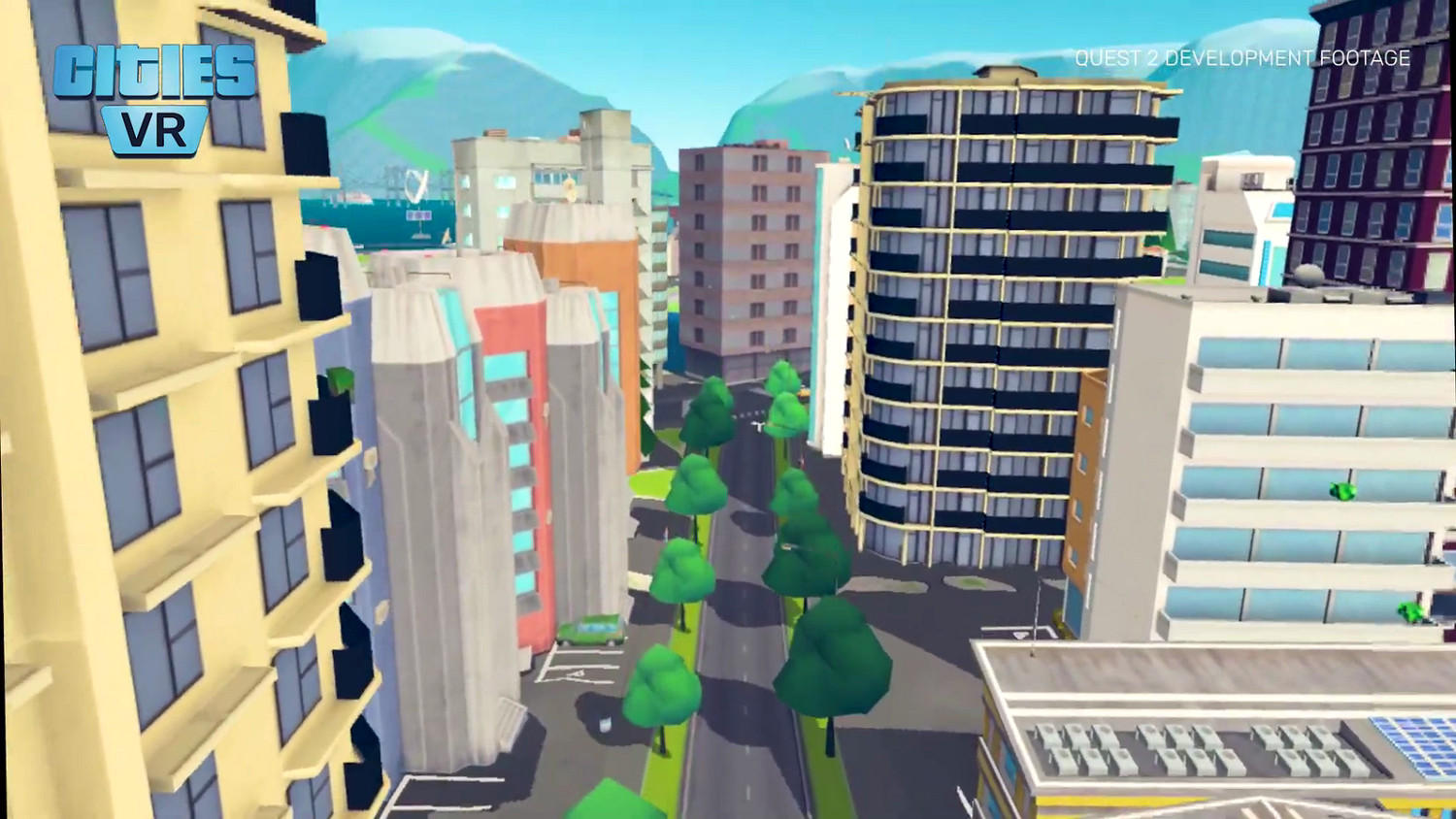 以第一視角進入城建遊戲《城市：VR》發布宣傳影片