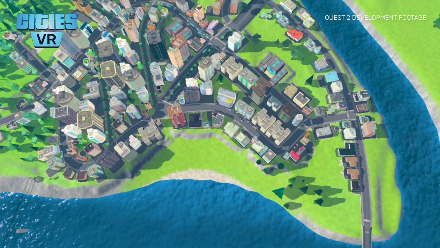 以第一視角進入城建遊戲《城市：VR》發布宣傳影片