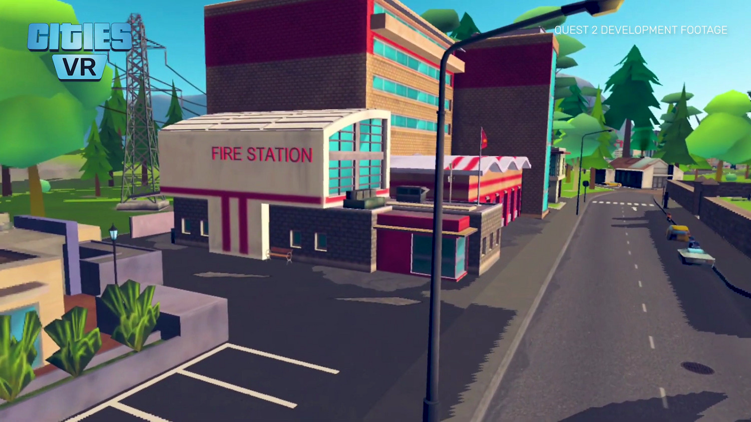 以第一視角進入城建遊戲《城市：VR》發布宣傳影片