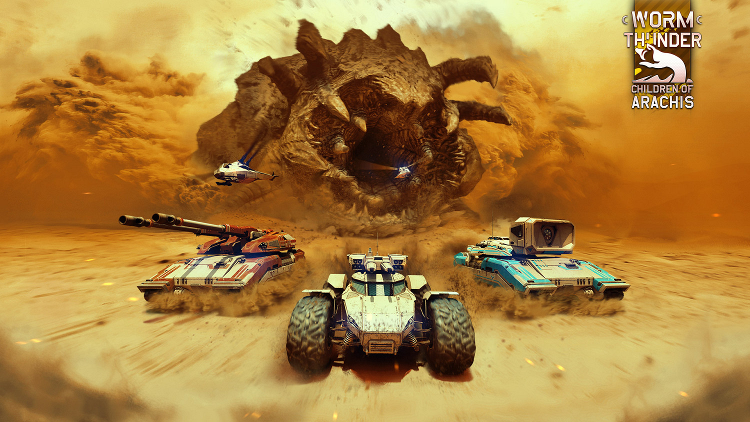 撲翼機坦克大戰巨大沙蟲!《戰爭雷霆》連動《沙丘》 撲翼機坦克大戰巨大沙蟲!《戰爭雷霆》連動《沙丘》