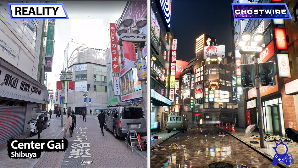 還原度滿分!《幽靈線:東京》遊戲場景和現實地點對比 還原度滿分!《幽靈線:東京》遊戲場景和現實地點對比