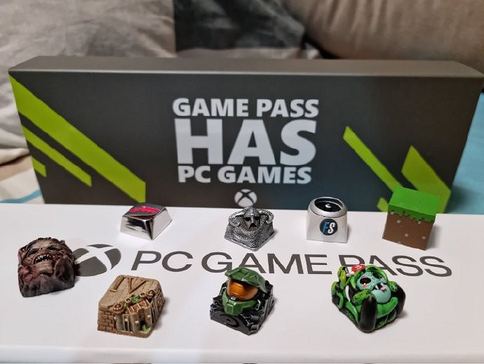 Xbox官方給主播送禮物:Xbox遊戲主題鍵帽+1年PGP! Xbox官方給主播送禮物:Xbox遊戲主題鍵帽+1年PGP!