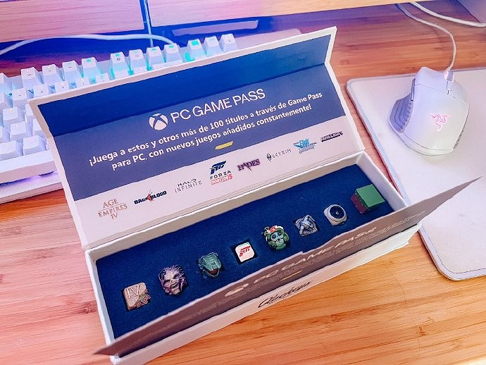 Xbox官方給主播送禮物:Xbox遊戲主題鍵帽+1年PGP! Xbox官方給主播送禮物:Xbox遊戲主題鍵帽+1年PGP!