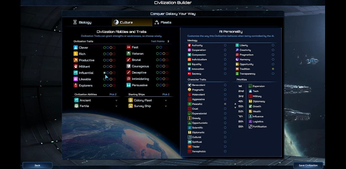 《銀河文明4》beta 3版本更新!玩家可自己創造文明 《銀河文明4》beta 3版本更新!玩家可自己創造文明