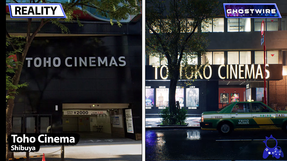 還原度滿分!《幽靈線:東京》遊戲場景和現實地點對比 還原度滿分!《幽靈線:東京》遊戲場景和現實地點對比