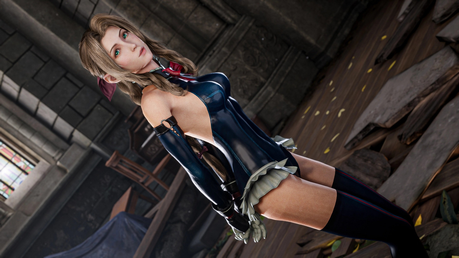 《FF7重製版》愛麗絲cos瑪麗蘿絲mod！好想全都要啊