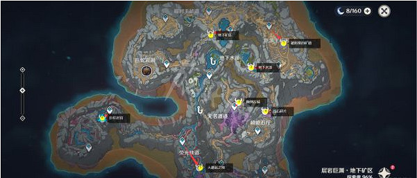 《原神》層岩巨淵觀景點有哪些？層岩巨淵觀景點介紹