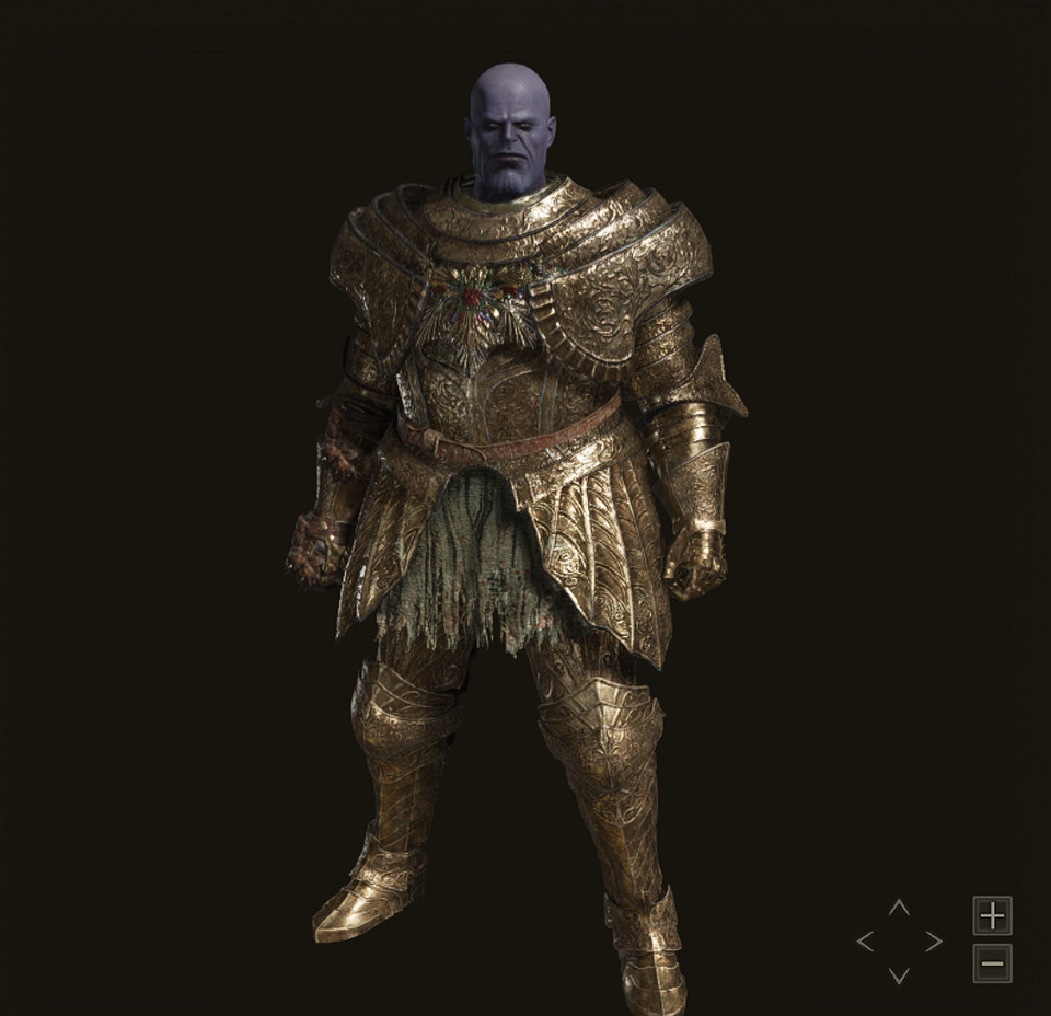 玩家在《艾爾登法環》中捏出滅霸！100%還原 壓迫感滿分！