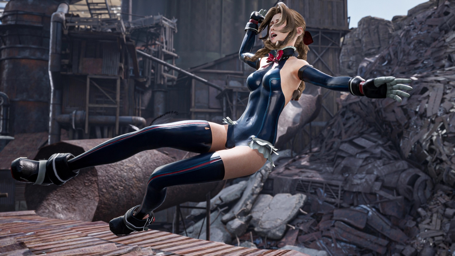 《FF7重製版》愛麗絲cos瑪麗蘿絲mod！好想全都要啊