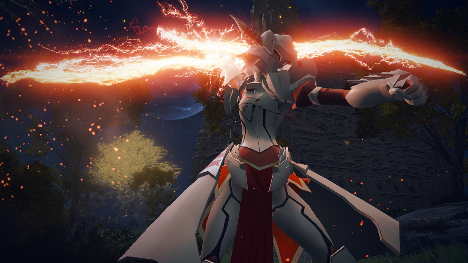 雙廚狂喜！《艾爾登法環》FATE莫德雷德mod 太拽了