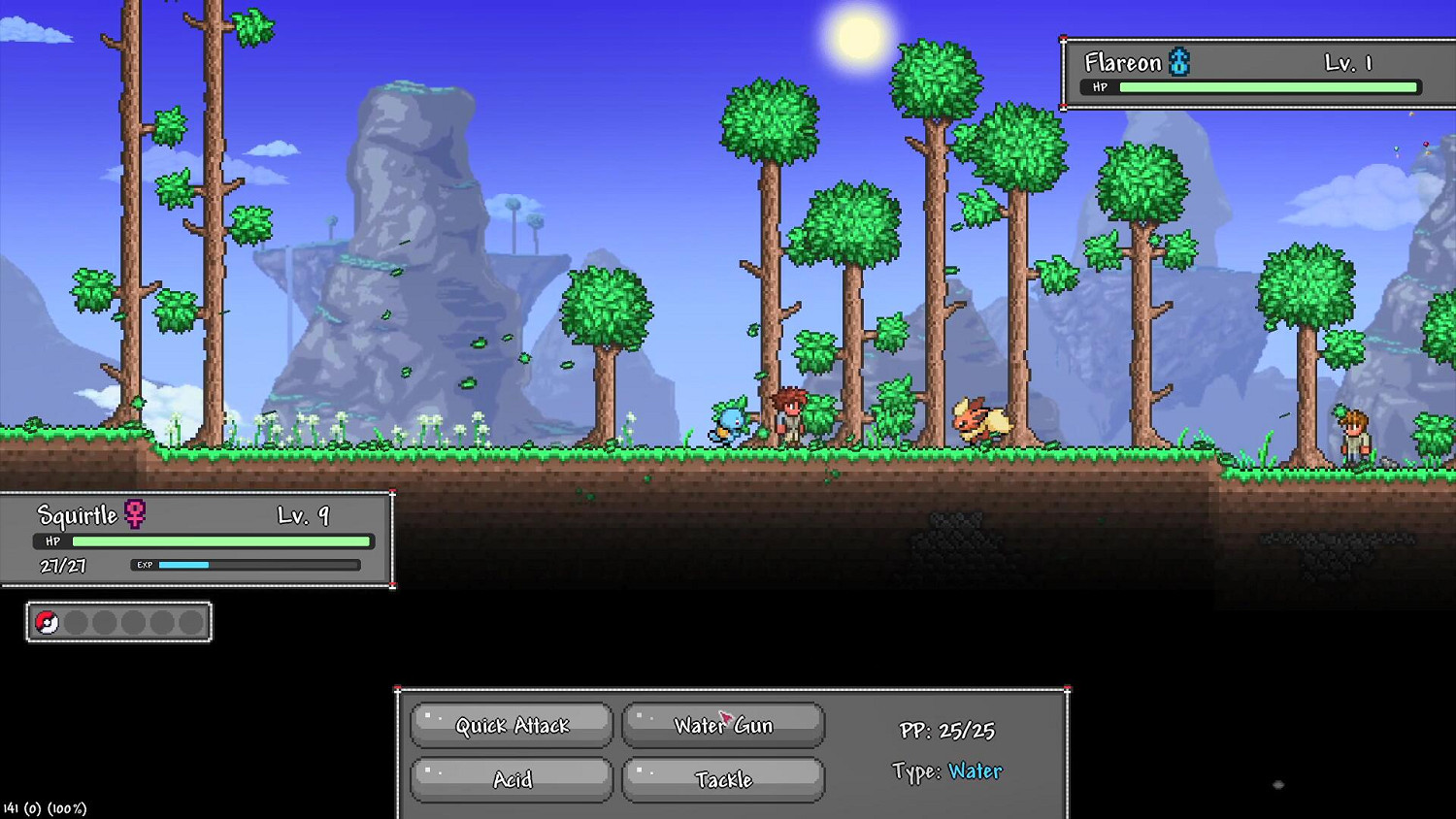 《泰拉瑞亞》寶可夢mod新展示發布 小精靈太可愛了！