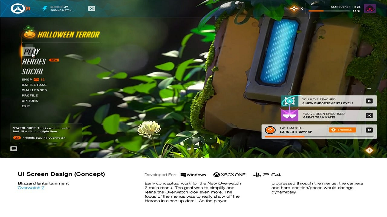 《鬥陣特攻2》概念圖洩露 確認將有遊戲通行證 《鬥陣特攻2》概念圖洩露 確認將有遊戲通行證