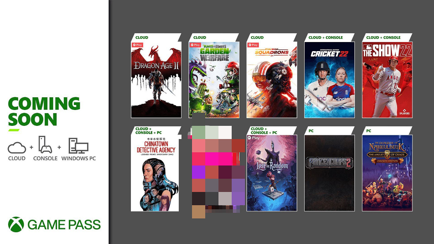 Xbox Game Pass (XGP) 四月新增遊戲:《闇龍紀元2》《任意迷途》在列! Xbox Game Pass (XGP) 四月新增遊戲:《闇龍紀元2》《任意迷途》在列!