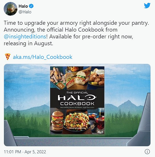 看看士官長平時都吃啥！《最後一戰》官方食譜8月16日發布