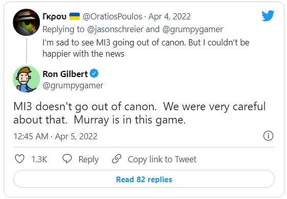 《重返猴島》的故事背景將符合系列規則標準 不會亂來 《重返猴島》的故事背景將符合系列規則標準 不會亂來