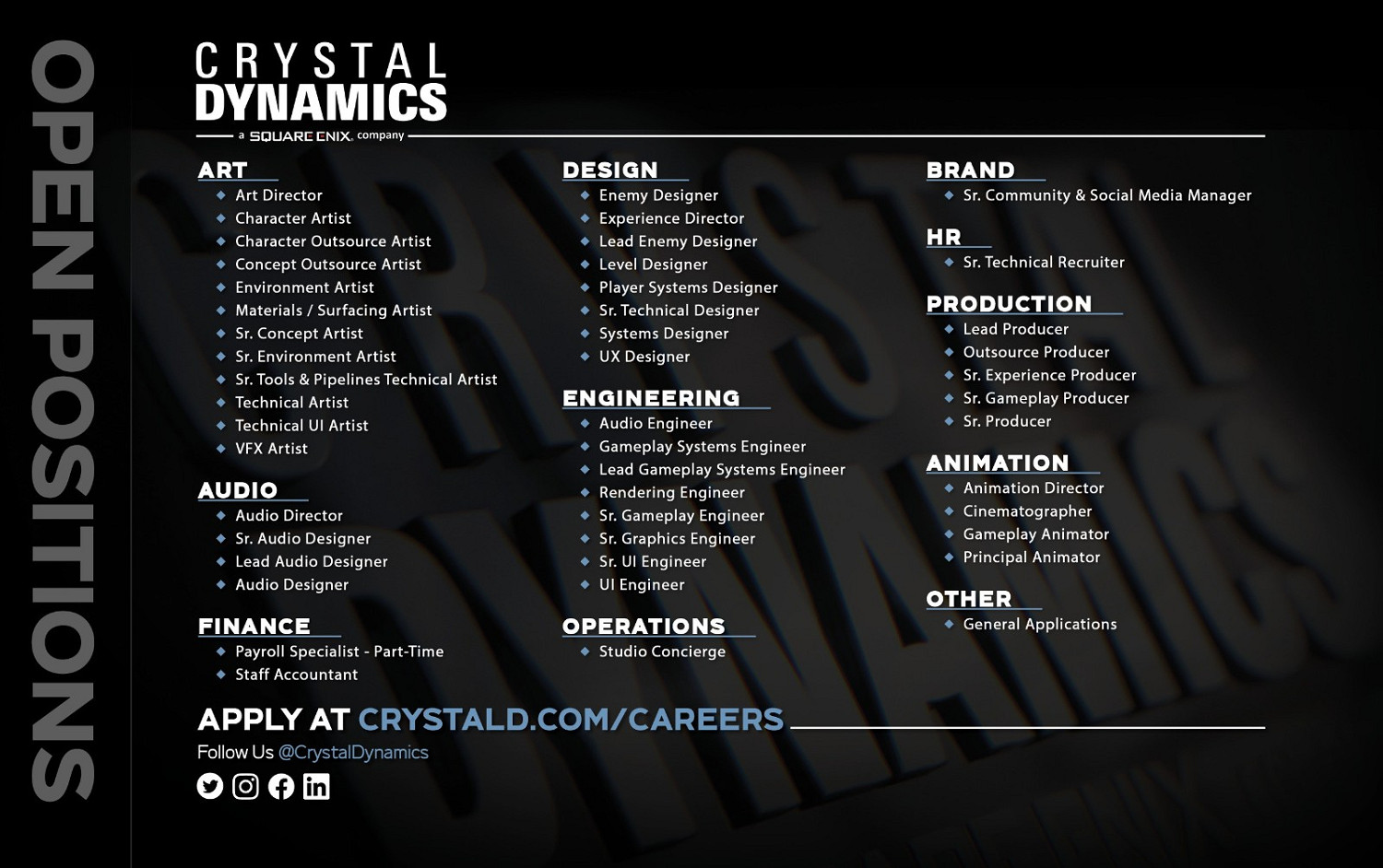 《往日不再》總監加入水晶動力 或參與《古墓奇兵12》 《往日不再》總監加入水晶動力 或參與《古墓奇兵12》