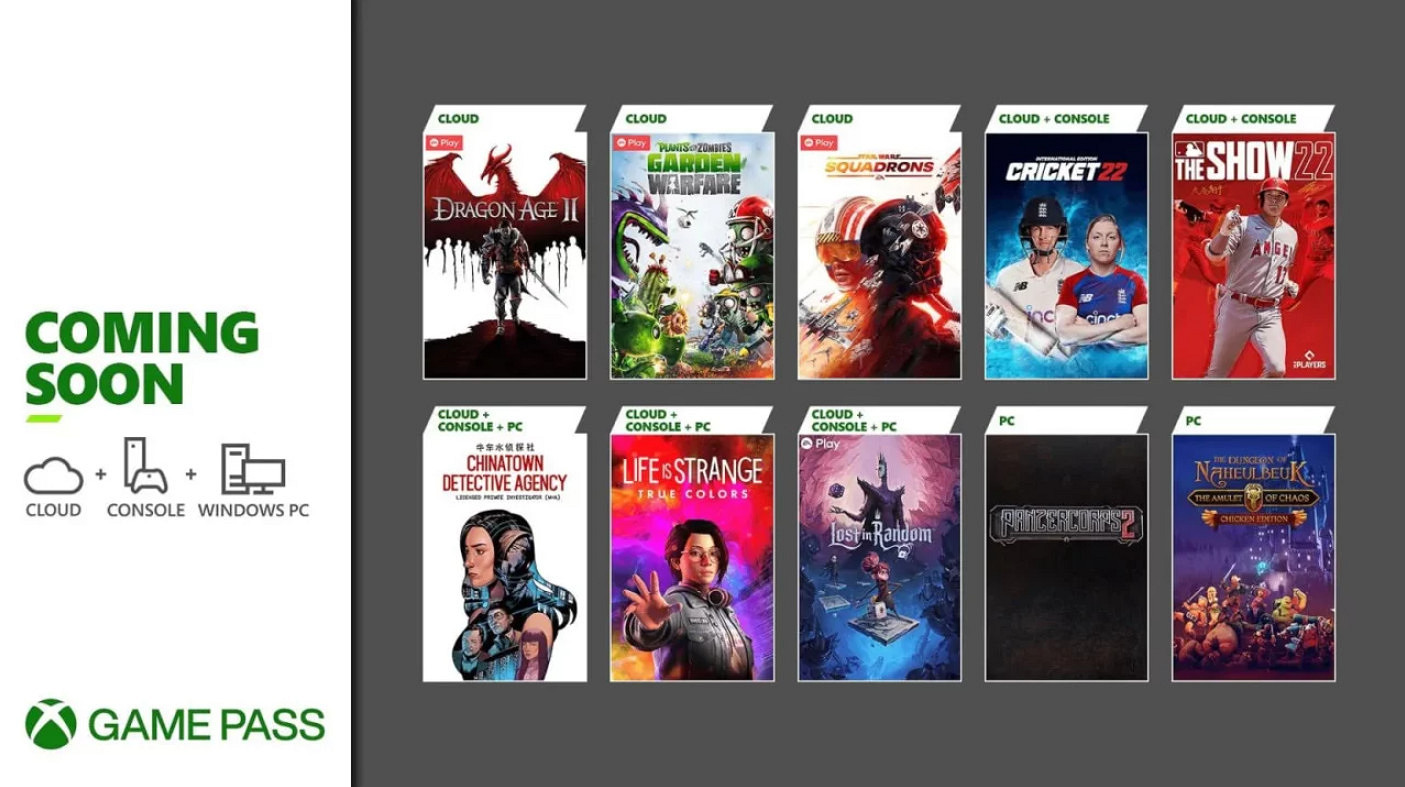 Xbox Game Pass (XGP) 下一批遊戲陣容洩露 包括《闇龍紀元2》等 Xbox Game Pass (XGP) 下一批遊戲陣容洩露 包括《闇龍紀元2》等