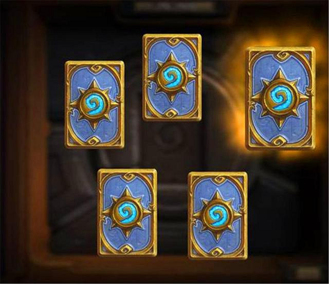 開服8年後,爐石玩家終於開出了“五黃蛋” 開服8年後,爐石玩家終於開出了“五黃蛋”