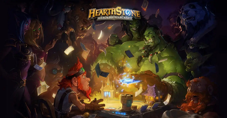 開服8年後,爐石玩家終於開出了“五黃蛋” 開服8年後,爐石玩家終於開出了“五黃蛋”