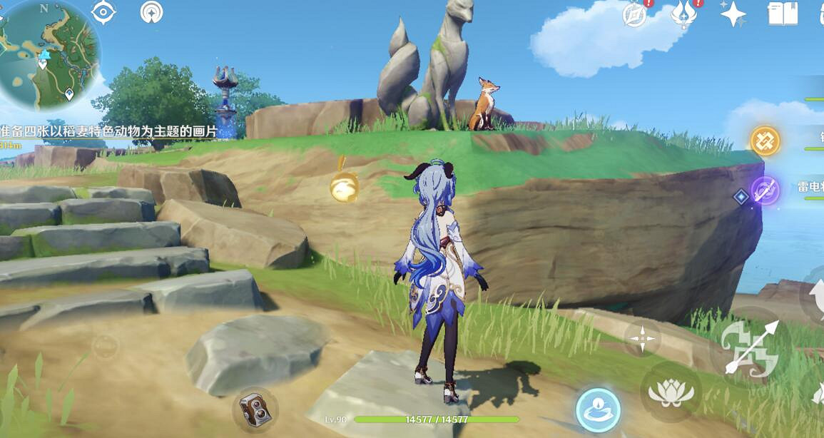 《原神》稻妻特色動物拍照位置一覽 稻妻特色動物在哪拍照？