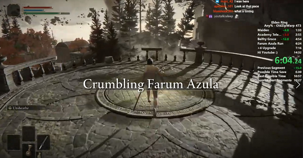 最終Boss都不值得看一眼？《艾爾登法環》14分8秒速通影片