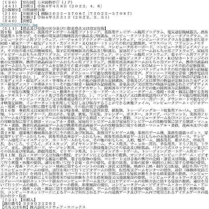 重製版要來了嗎?SE註冊《皇家騎士團》系列新商標! 重製版要來了嗎?SE註冊《皇家騎士團》系列新商標!
