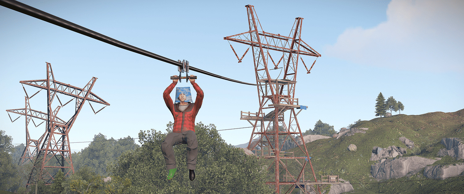 《荒野求生》4月7日更新:新加入滑索和沒有火車的火車軌道 《荒野求生》4月7日更新:新加入滑索和沒有火車的火車軌道