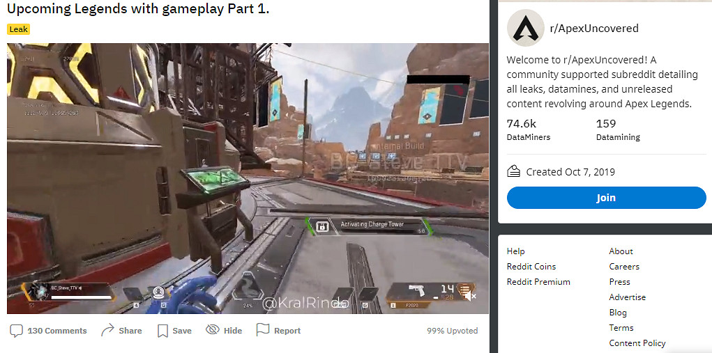 原來爆料都是真的！《Apex》控制模式暗示登場新角色