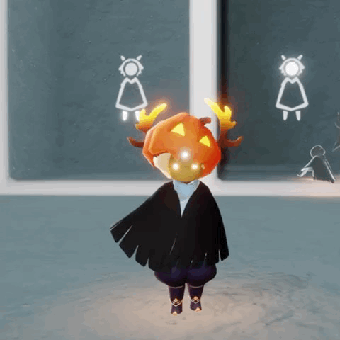 《光遇》偷看動作展示 光遇物品圖鑒展示