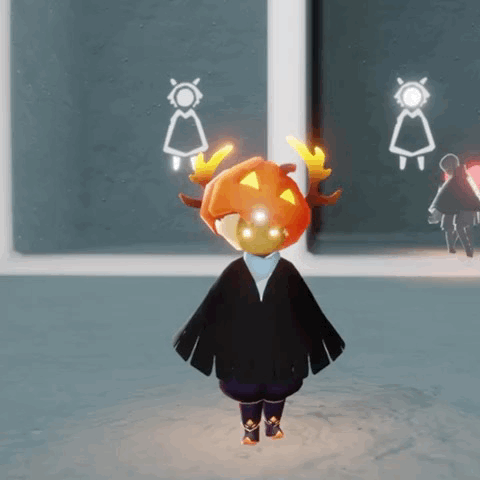 《光遇》偷看動作展示 光遇物品圖鑒展示