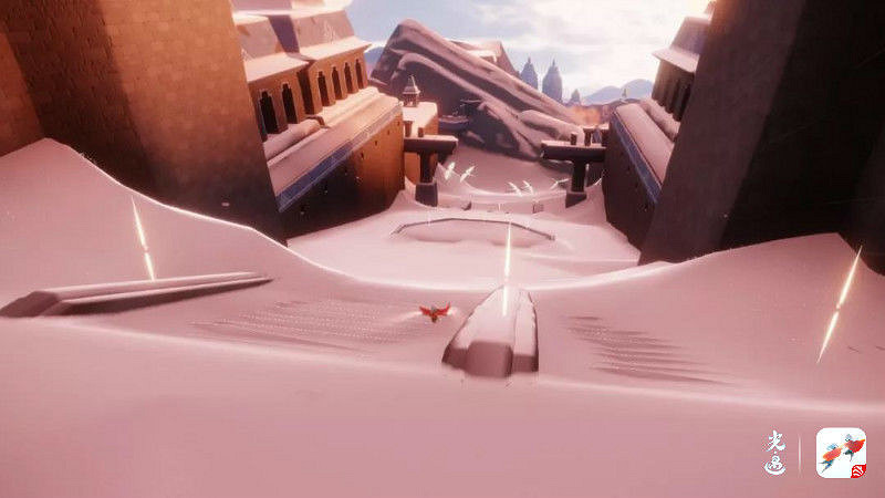 《光遇》霞谷場景解讀 瑰麗霞光冰尖飛舞 《光遇》霞谷場景解讀 瑰麗霞光冰尖飛舞