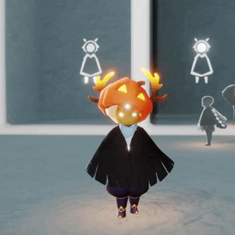 《光遇》偷看動作展示 光遇物品圖鑒展示