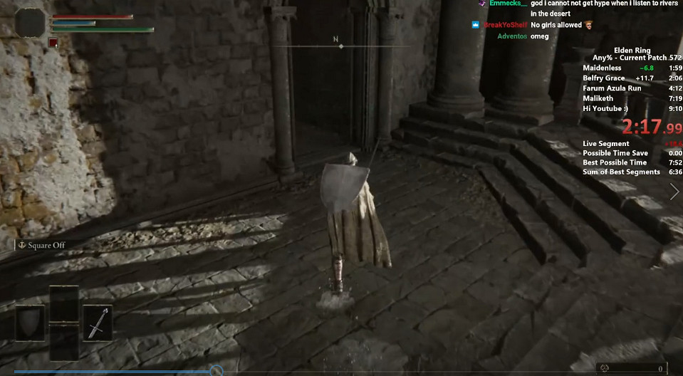 出來看上帝啦！ 大神8分56秒再次刷新《艾爾登法環》記錄