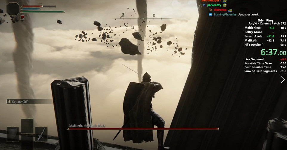 出來看上帝啦！ 大神8分56秒再次刷新《艾爾登法環》記錄