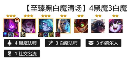 《金鏟鏟之戰》至臻黑白魔陣容怎麽玩 至臻黑白魔陣容攻略 《金鏟鏟之戰》至臻黑白魔陣容怎麽玩 至臻黑白魔陣容攻略