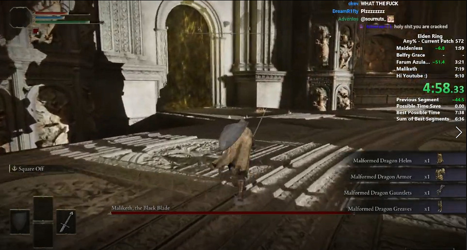 出來看上帝啦！ 大神8分56秒再次刷新《艾爾登法環》記錄