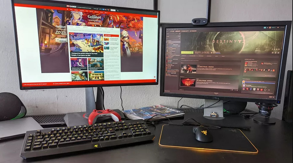 PC Gamer編輯團隊曬出自己的PC和打機環境 PC Gamer編輯團隊曬出自己的PC和打機環境