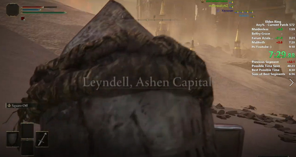 出來看上帝啦！ 大神8分56秒再次刷新《艾爾登法環》記錄