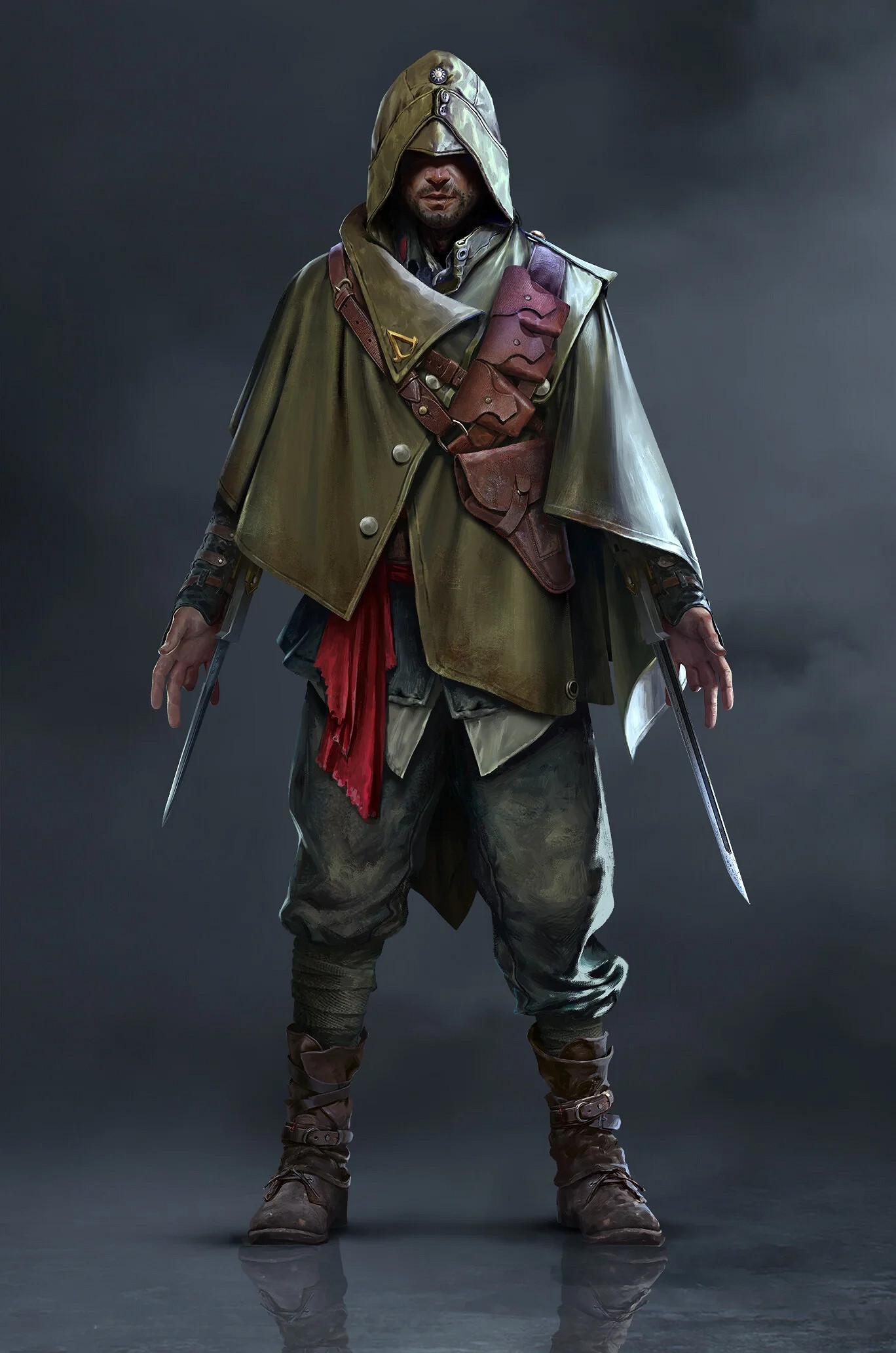 保家衛國殺鬼子！《刺客教條》畫師繪製抗戰同人概念圖