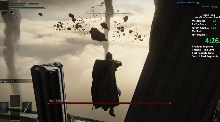 《艾爾登法環》新速通記錄 首次突破不到9分鐘