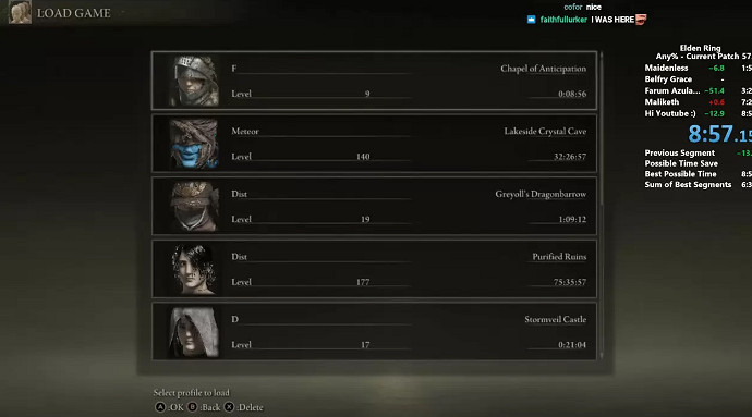 《艾爾登法環》新速通記錄 首次突破不到9分鐘